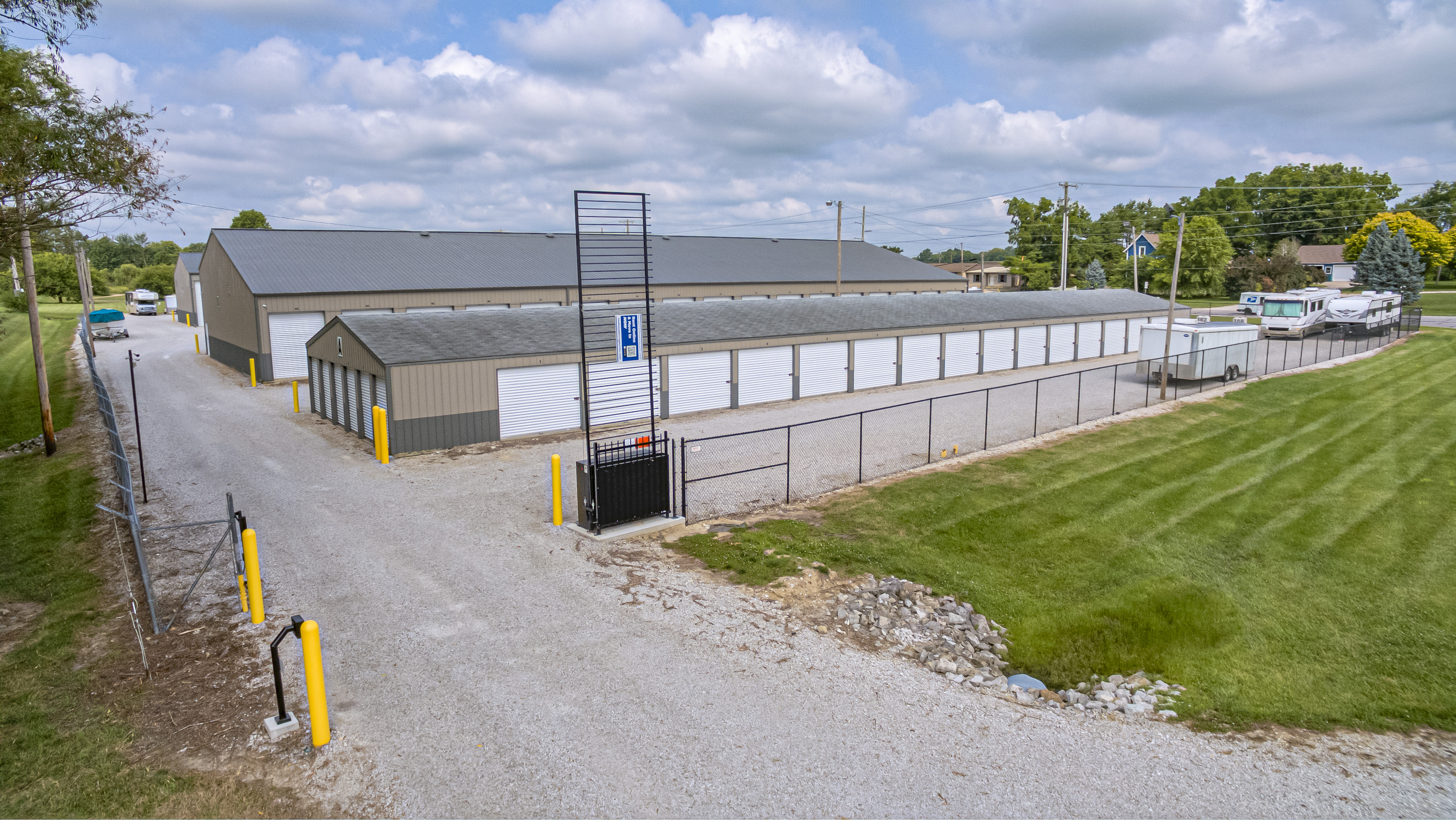 Gated access for storage facility in danville indiana